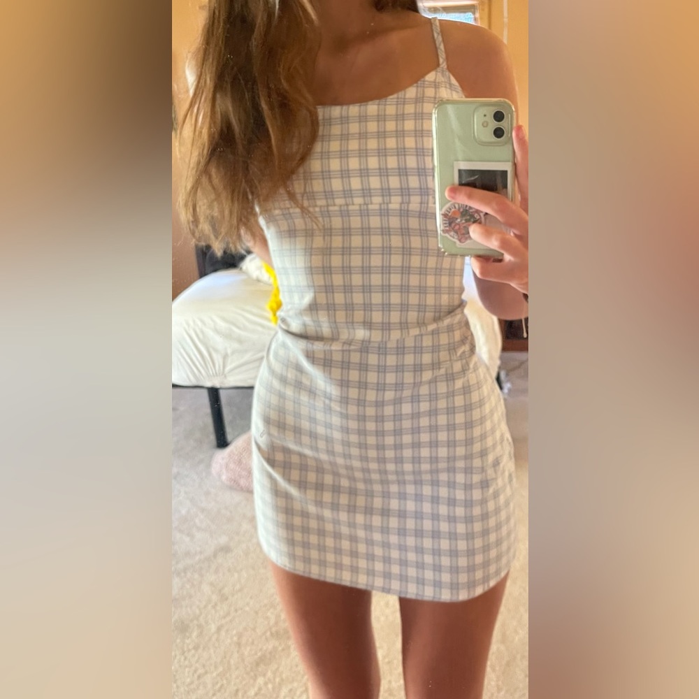 Brandy Melville plaid dress